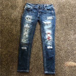 Miss Me jeans American flag skinny